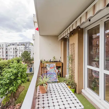 Apartamento Nice 61M With Nice Terrace Near Paris! Pantin