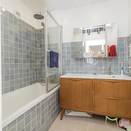 Apartamento Nice 61M With Nice Terrace Near Paris! *